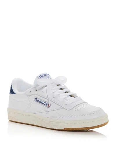 Reebok Women's Club C 85 Vintage Low Top Sneakers In White