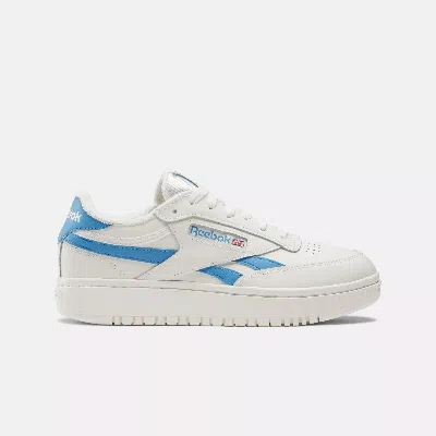 Reebok Women's Club C Double Revenge Shoes In Chalk/chalk/essential Blue