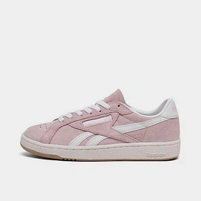 Reebok Women's Club C Grounds Uk Casual Shoes In Light Pink/white