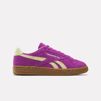 Reebok Women's Club C Grounds Uk Shoes In Purple