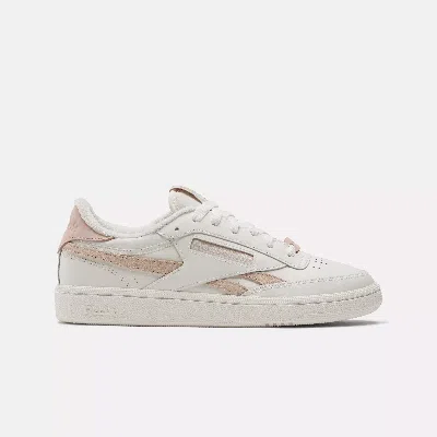 Reebok Women's Club C Revenge Shoes In Chalk / Pink Stucco / Pink Stucc