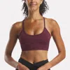 Reebok Women's Core Strappy Bra - Medium Support In Burgundy