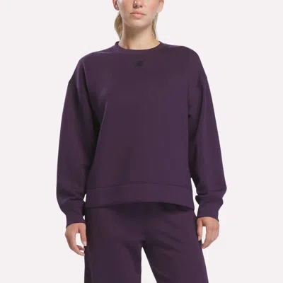Reebok Women's Crewneck Sweatshirt In Phantom Purple