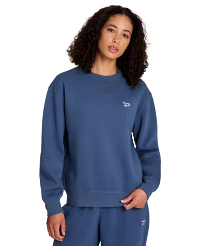 Reebok Women's Crewneck Top In Blue