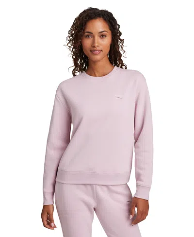 Reebok Women's Crewneck Top In Pink