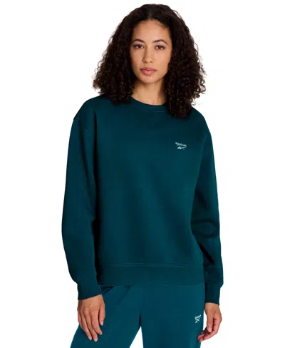 Reebok Women's Crewneck Top In Green