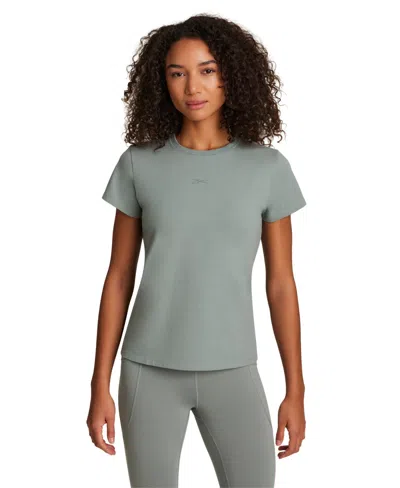Reebok Women's Crewneck T-shirt In Green