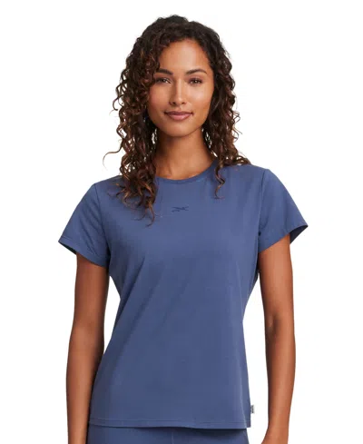Reebok Women's Crewneck T-shirt In Blue