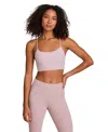 Reebok Women's Cropped Pull-on Bra In Multi