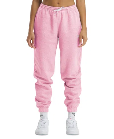 Reebok Women's Fleece Jogger Sweatpants In Astro Rose