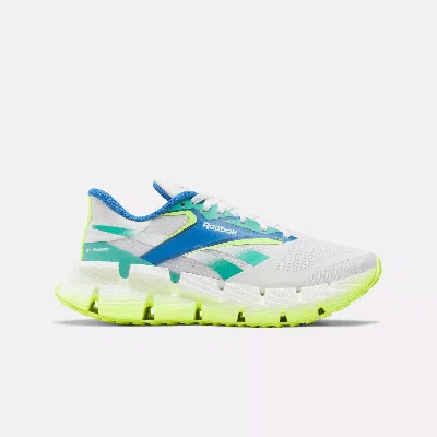 Reebok Women's Floatzig 1 Road Running Shoes In White / Unleashed Green / Digita