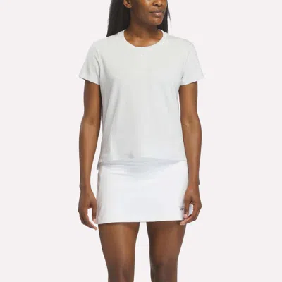 Reebok Women's Graphic Glow Top In White