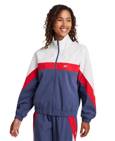 Reebok Women's Hardcore Heritage Track Jacket In Legacy Blue