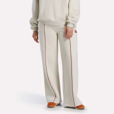 Reebok Women's Heritage Flared Pants In White