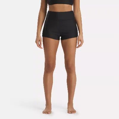 Reebok Women's High-waisted Swim Boy Shorts In In Black