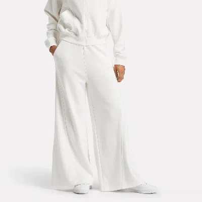 Reebok Women's Icon Elements French Terry Pants In White