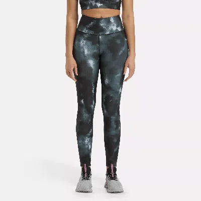 Reebok Women's Id Train Aop Tight In Black