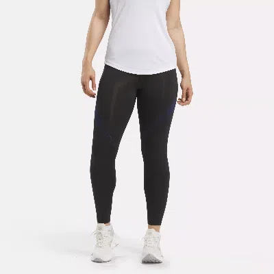 Reebok Women's Id Train Colorblock Leggings In Black