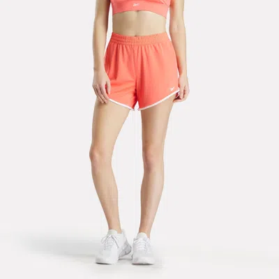 Reebok Women's Id Train Knit Short 5" In Orange