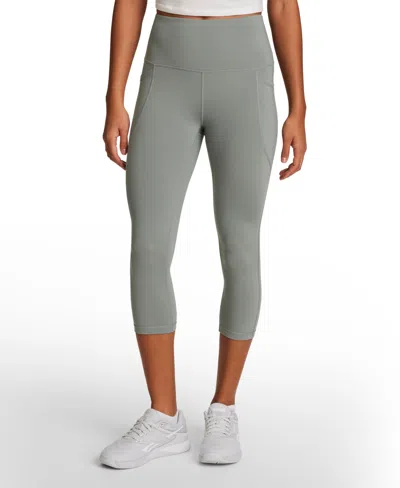 Reebok Women's Id Train Pull-on Capri Leggings In Green