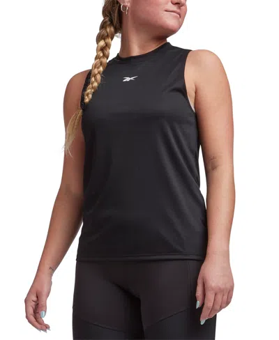 Reebok Women's Identity Performance Sleeveless Tank Top In Black