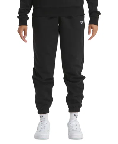 Reebok Women's Fleece Jogger Sweatpants In Black
