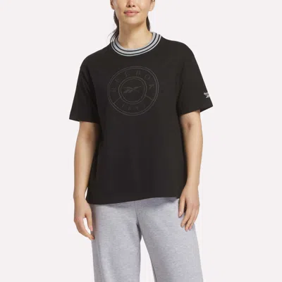 Reebok Women's Lawn Club T-shirt In Black