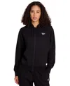 Reebok French Terry Top In Black