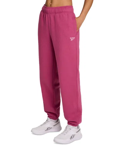 Reebok Women's Loose Fit Sweatpants In Pink