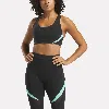 Reebok Women's Lux Colorblock Racer Bra In Multi
