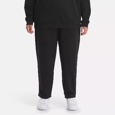 Reebok Women's Lux Fleece Sweatpants (plus Size) In Black