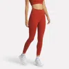 Reebok Women's Lux High-rise Tights In Burgundy