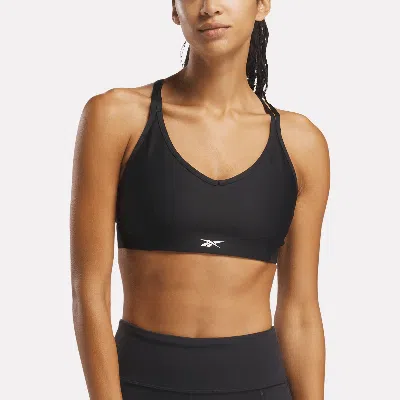 Reebok Women's Lux Low-impact Bra In Black