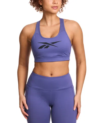 Reebok Women's Lux Vector Racer-back Sport Bra