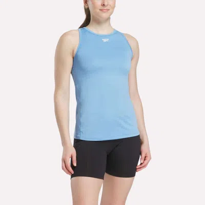 Reebok Women's Marled Performance Tank Top In Blue