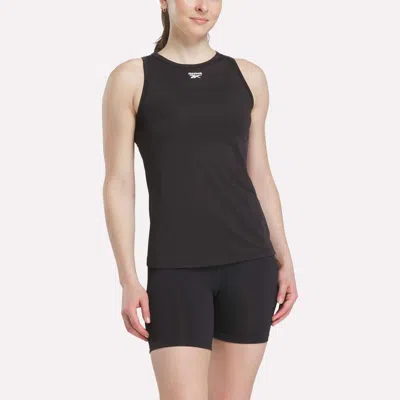 Reebok Women's Marled Performance Tank Top In Black