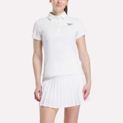 Reebok Women's Micro Pique Polo Shirt In Red