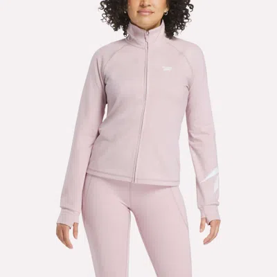 Reebok Women's Motion Core Full-zip Hoodie In Purple
