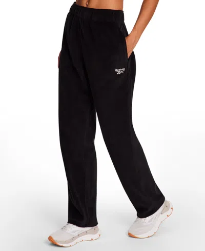 Reebok Women's New Heritage Velour Pants In Black