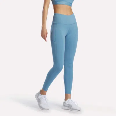 Reebok Women's Odyssey High-rise 7/8 Leggings In Blue