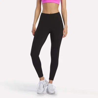 Reebok Women's Odyssey High-rise 7/8 Leggings In Black