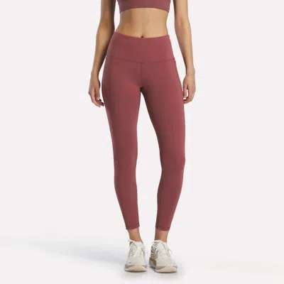 Reebok Women's Odyssey High-rise 7/8 Leggings In Purple
