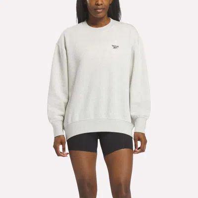 Reebok Women's Oversized Crewneck Sweatshirt In Animal Print