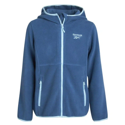 Reebok Women's Polar Fleece Full Zip Jacket In Blue