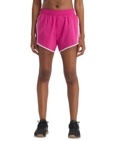 Reebok Women's  Active Identity Training Workouts Shorts Seprpi Woven Fts1232 In Pink