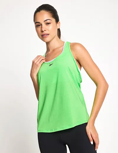 Reebok Women's  Chill Athletic Tank Top In Green