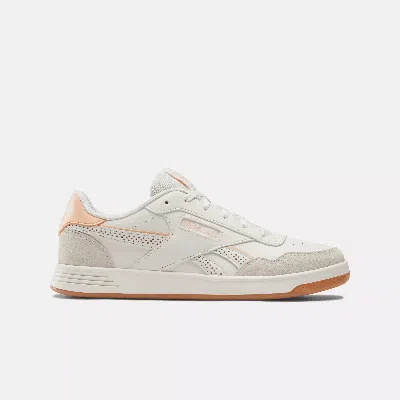Reebok Women's  Court Advance Shoes In Chalk / Pink Stucco / Utility Br