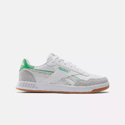 Reebok Women's  Court Advance Shoes In Ftwr White / Sport Green / Pure