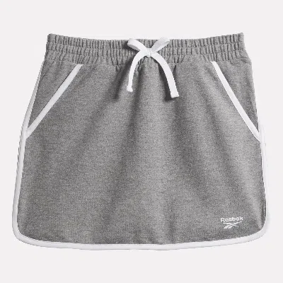 Reebok Women's  Dolphin Skirt - Big Kids In In Medium Grey Heather