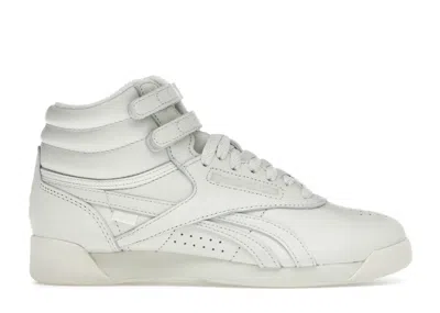 Pre-owned Reebok Women's  Freestyle Hi Anine Bing Sneakers In Bone/chalk